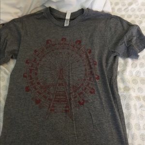 Gray lumineers band tee